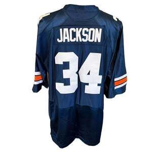 Under Armour Bo Jackson Auburn Tigers #34 Stitched Football Jersey Navy Blue XXL